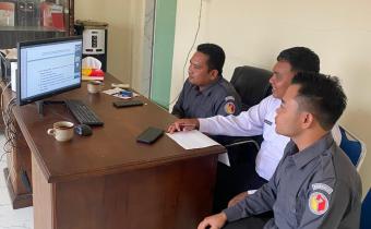 Komisioner dan staff Panwaslih Aceh Tenggara