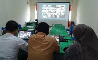 Komisioner dan staff Panwaslih Aceh Tenggara